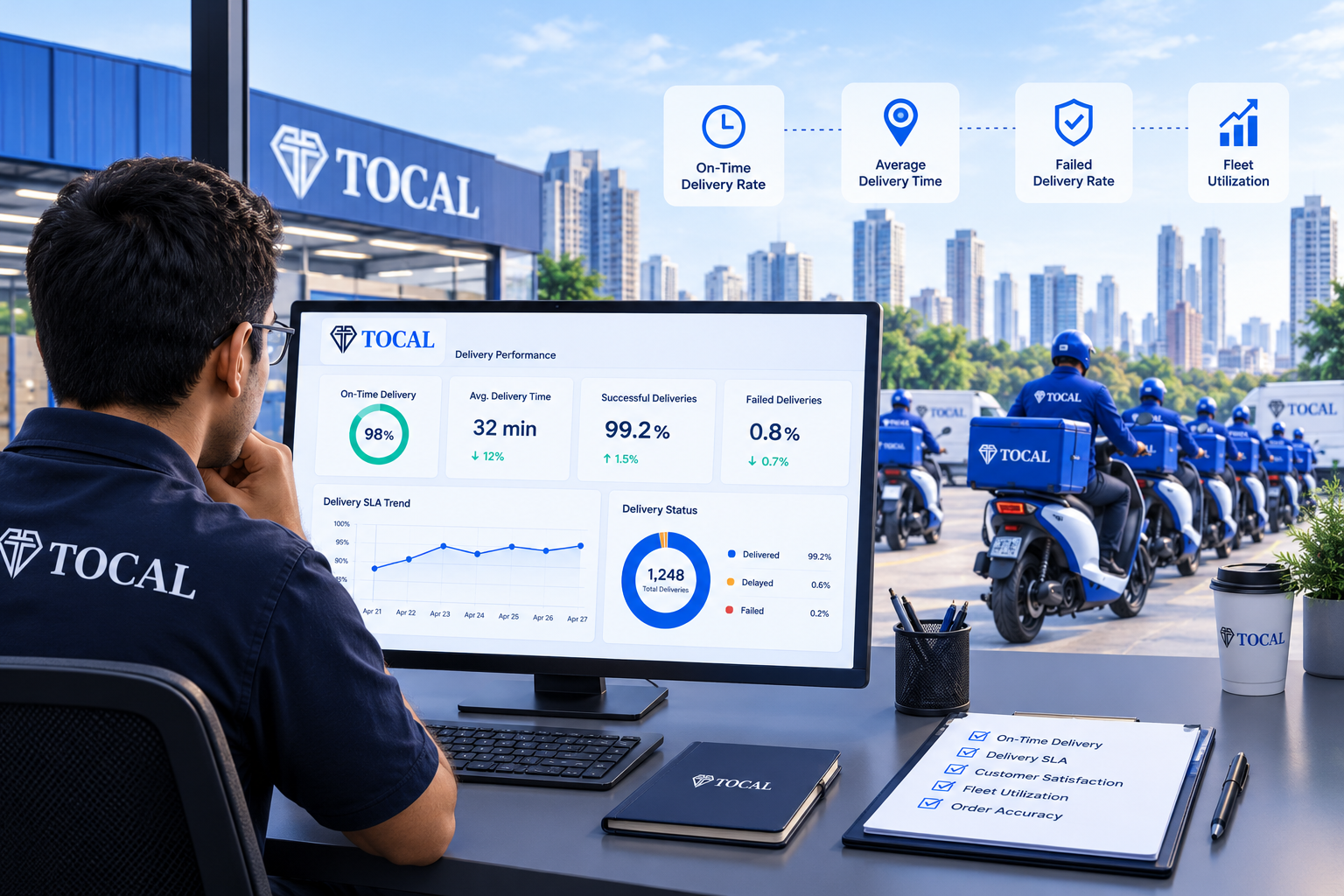 Last-Mile Delivery SLAs and KPIs in Bangaluru: How to Measure Delivery Reliability and Partner Performance