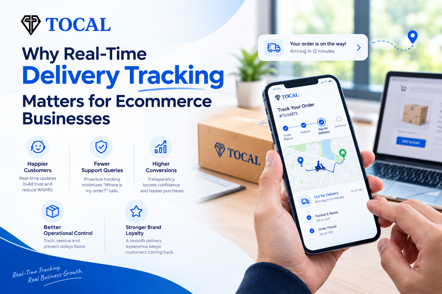 Real-time delivery tracking dashboard for ecommerce orders in Bengaluru