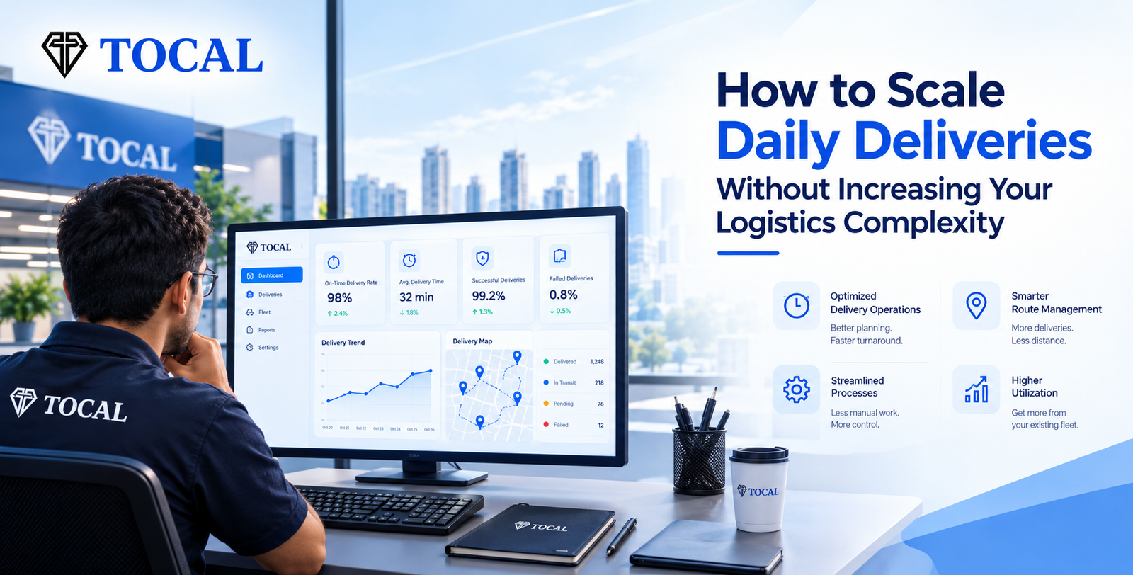 How to Scale Daily Deliveries Without Increasing Your Logistics Complexity